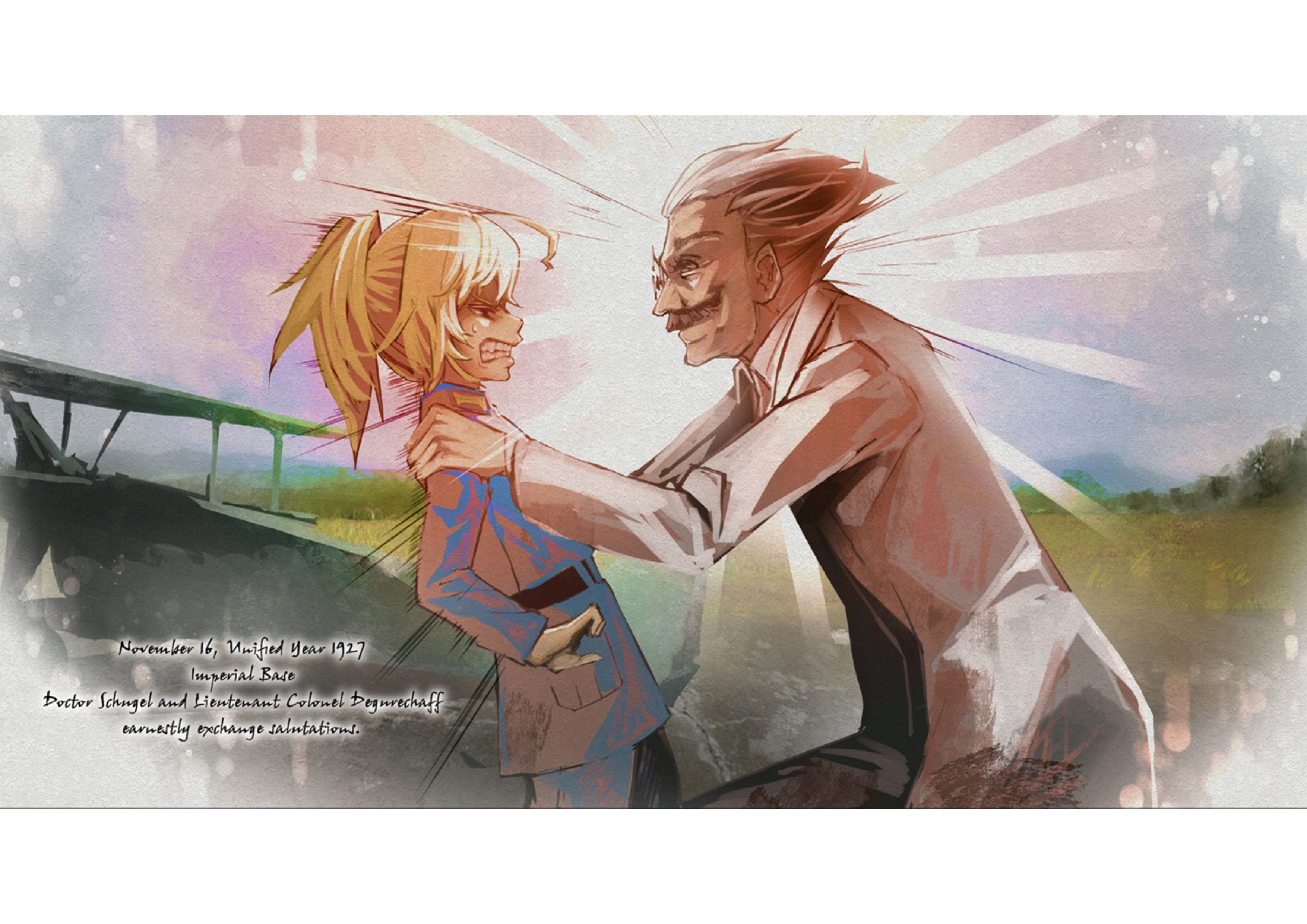 Youjo Senki V11 Illustration - Megumi Novel