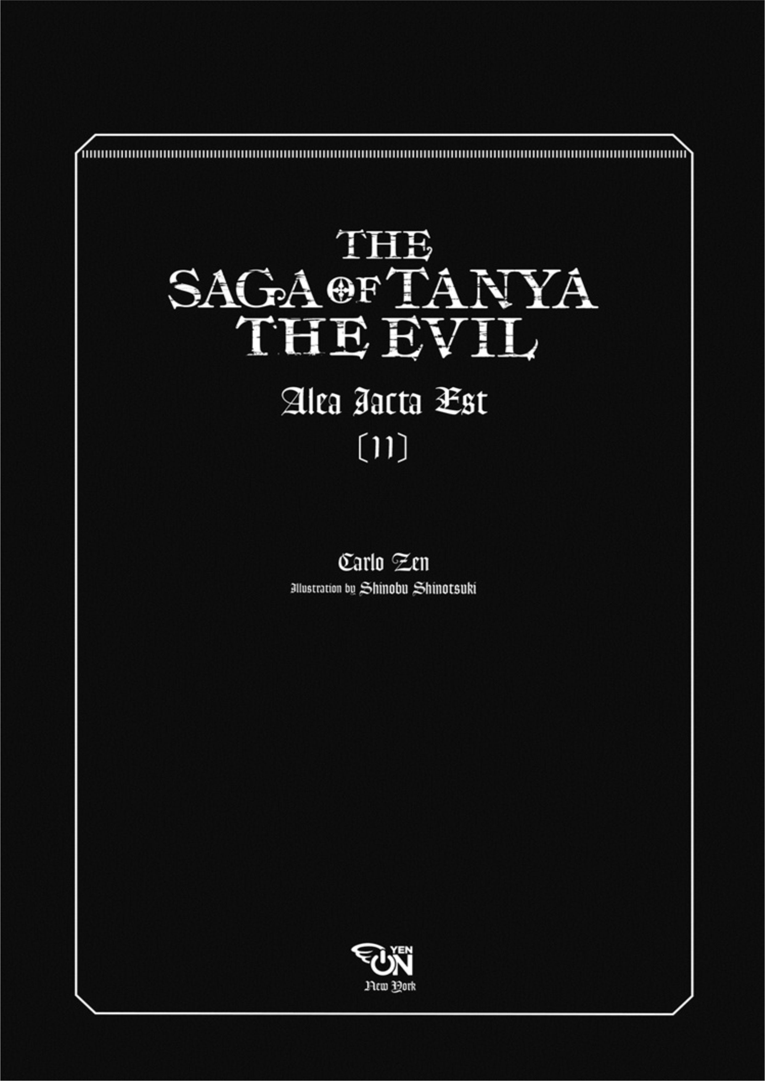 Youjo Senki V11 Illustration - Megumi Novel