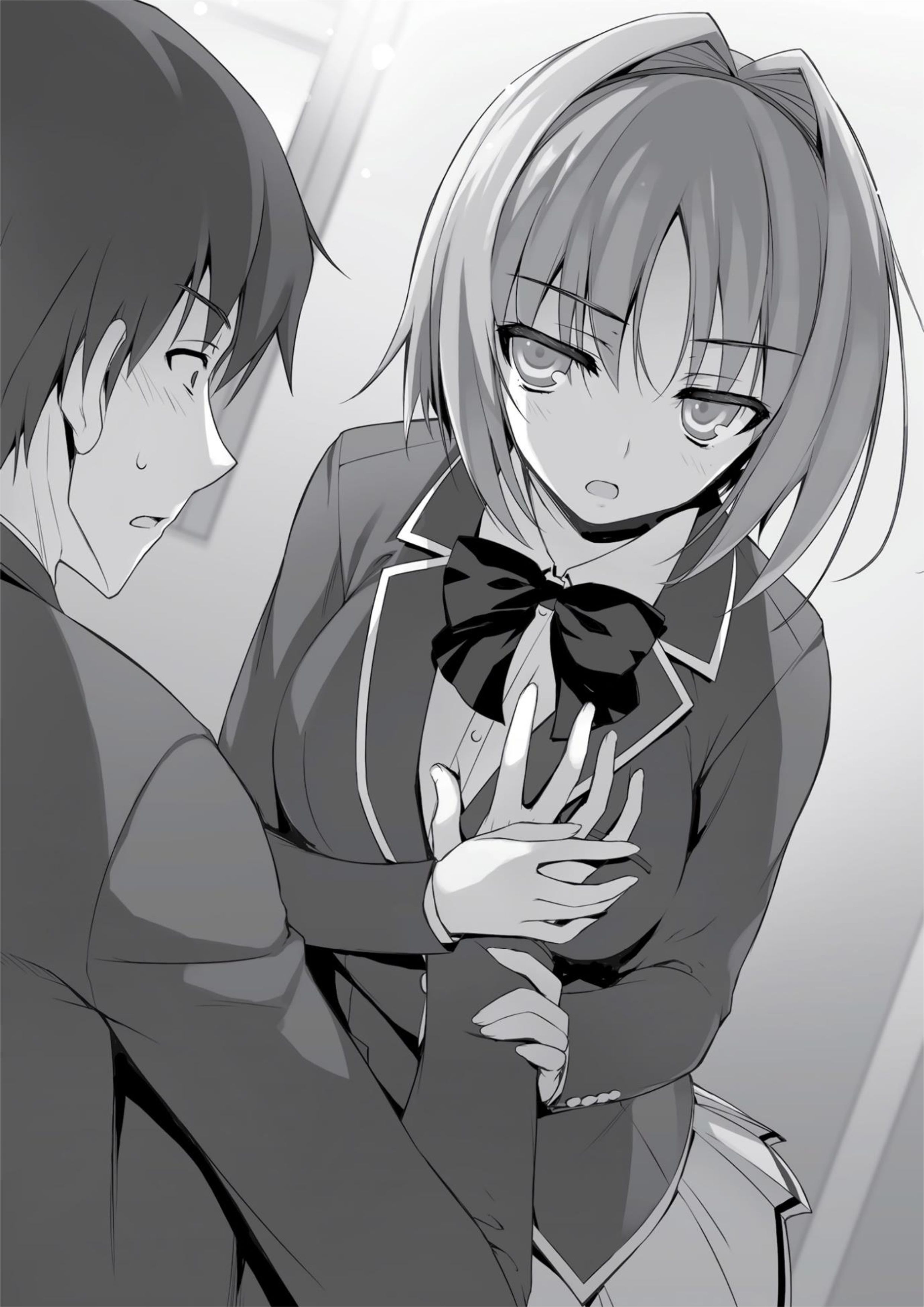 Youkoso Jitsuryoku Shijou Shugi no Kyoushitsu e V1 Illustration - Megumi Novel