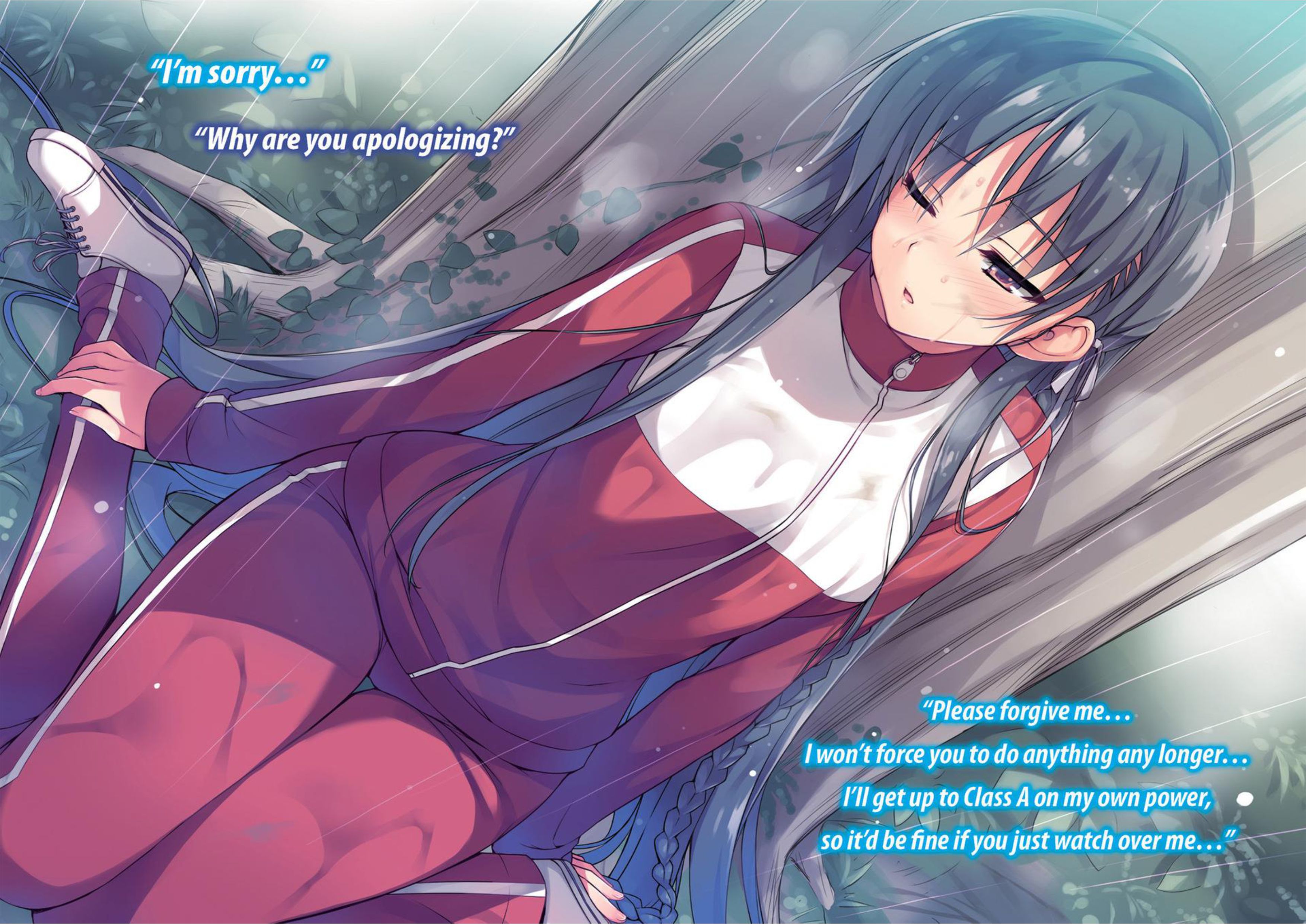 Youkoso Jitsuryoku Shijou Shugi no Kyoushitsu e V3 Illustration - Megumi Novel