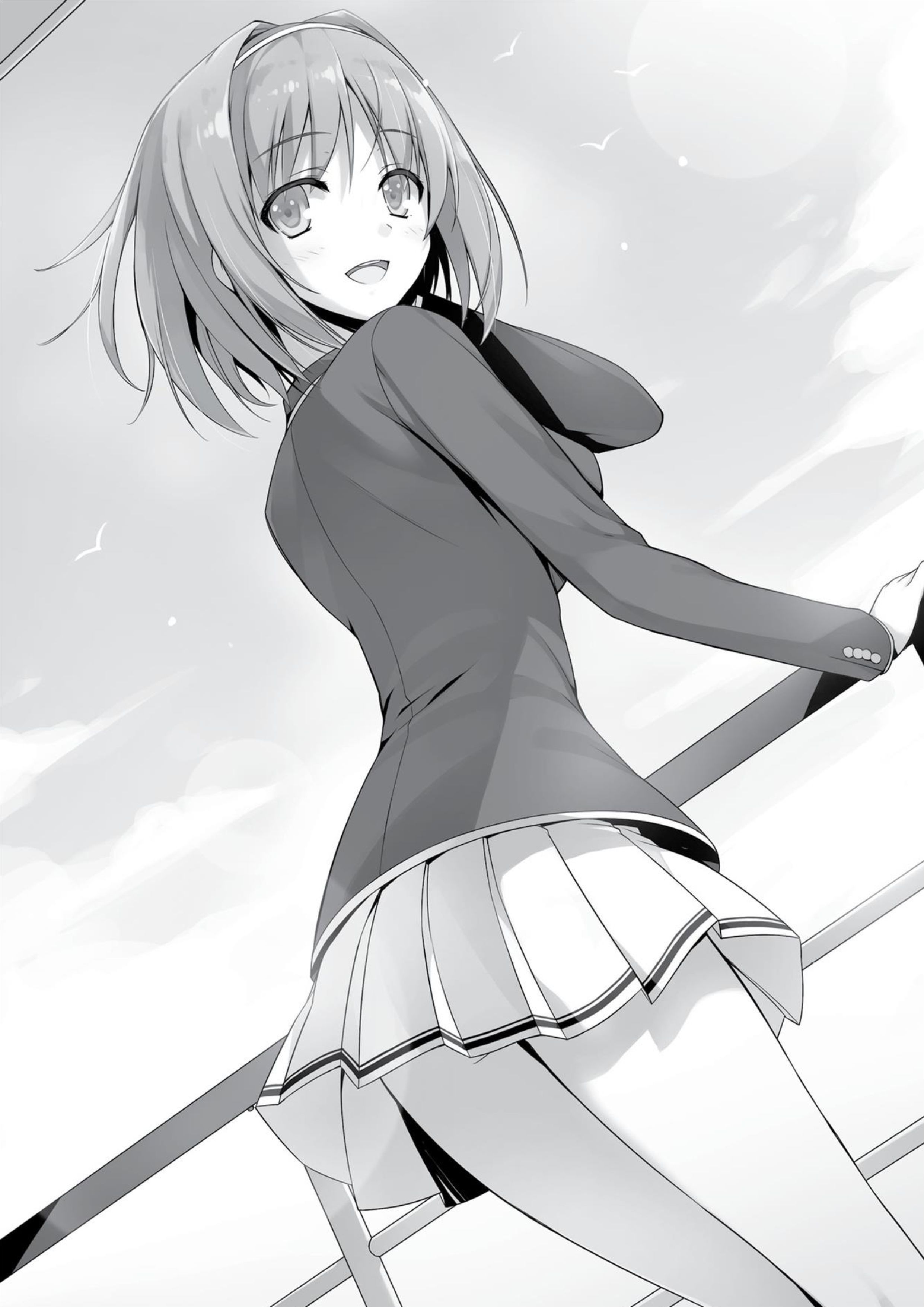 Youkoso Jitsuryoku Shijou Shugi no Kyoushitsu e V3 Illustration - Megumi Novel