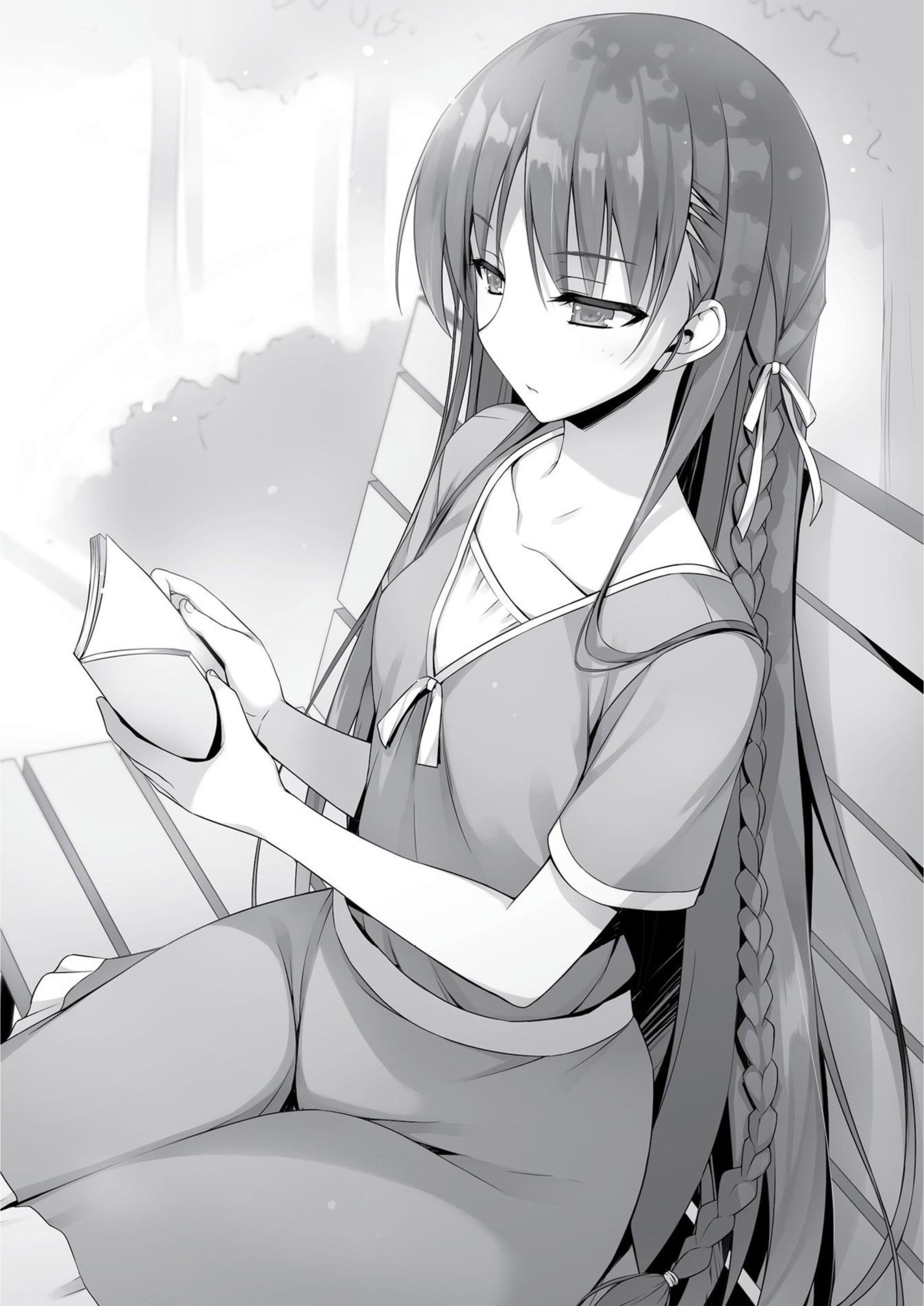Youkoso Jitsuryoku Shijou Shugi no Kyoushitsu e V4.5 Illustration - Megumi Novel
