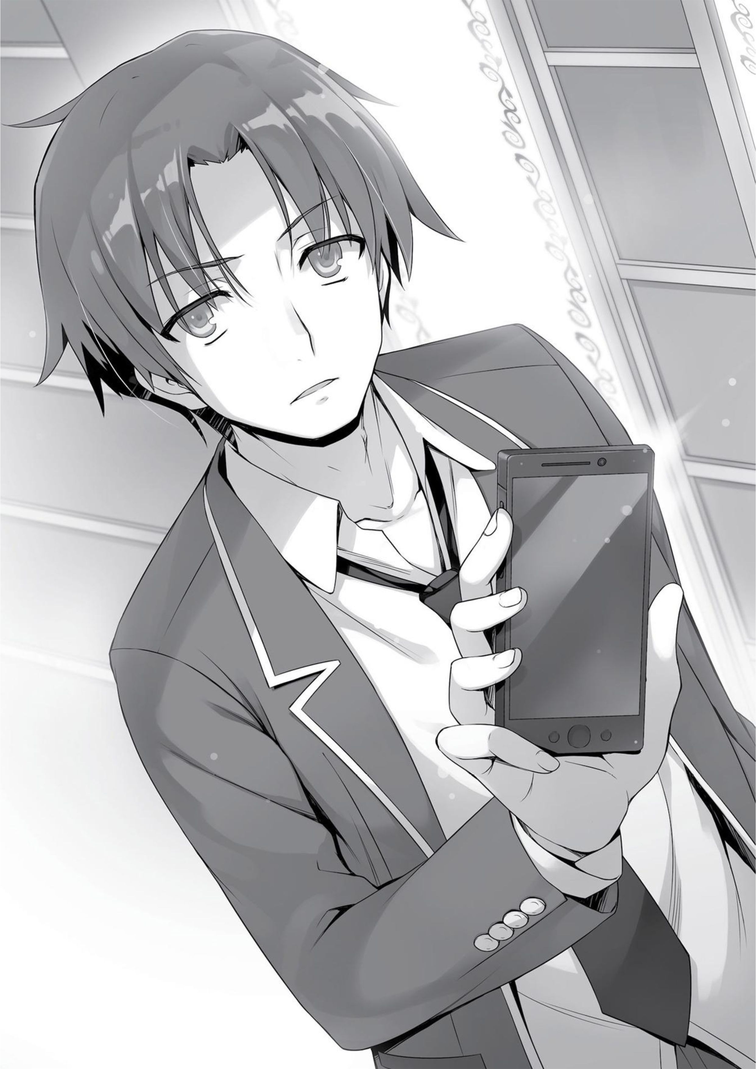 Youkoso Jitsuryoku Shijou Shugi no Kyoushitsu e V4 Illustration - Megumi Novel