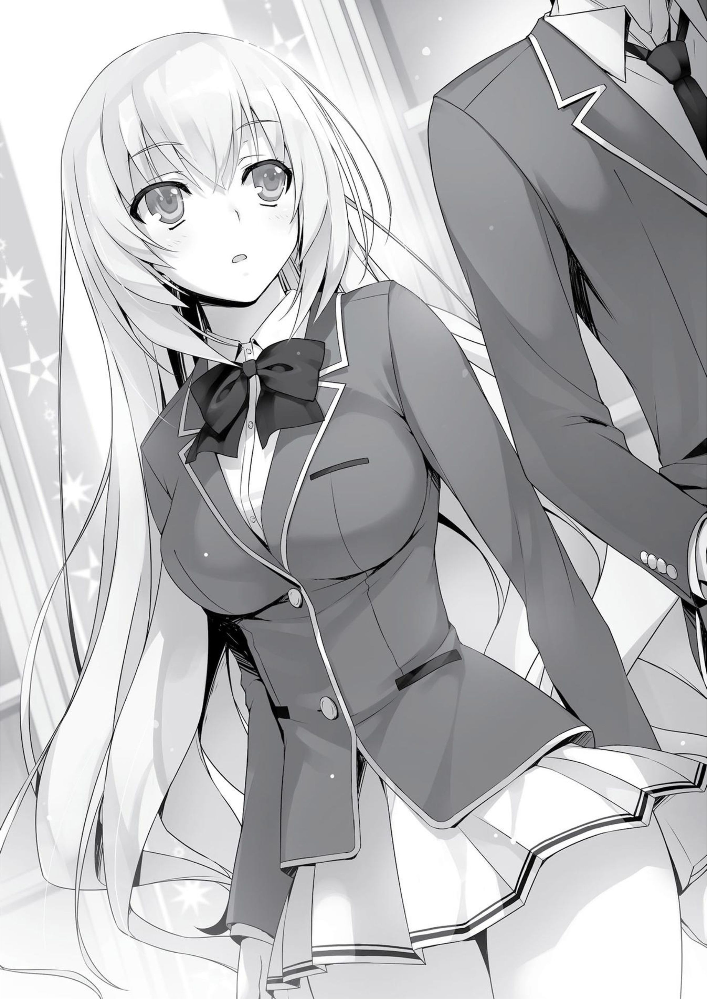 Youkoso Jitsuryoku Shijou Shugi no Kyoushitsu e V4 Illustration - Megumi Novel