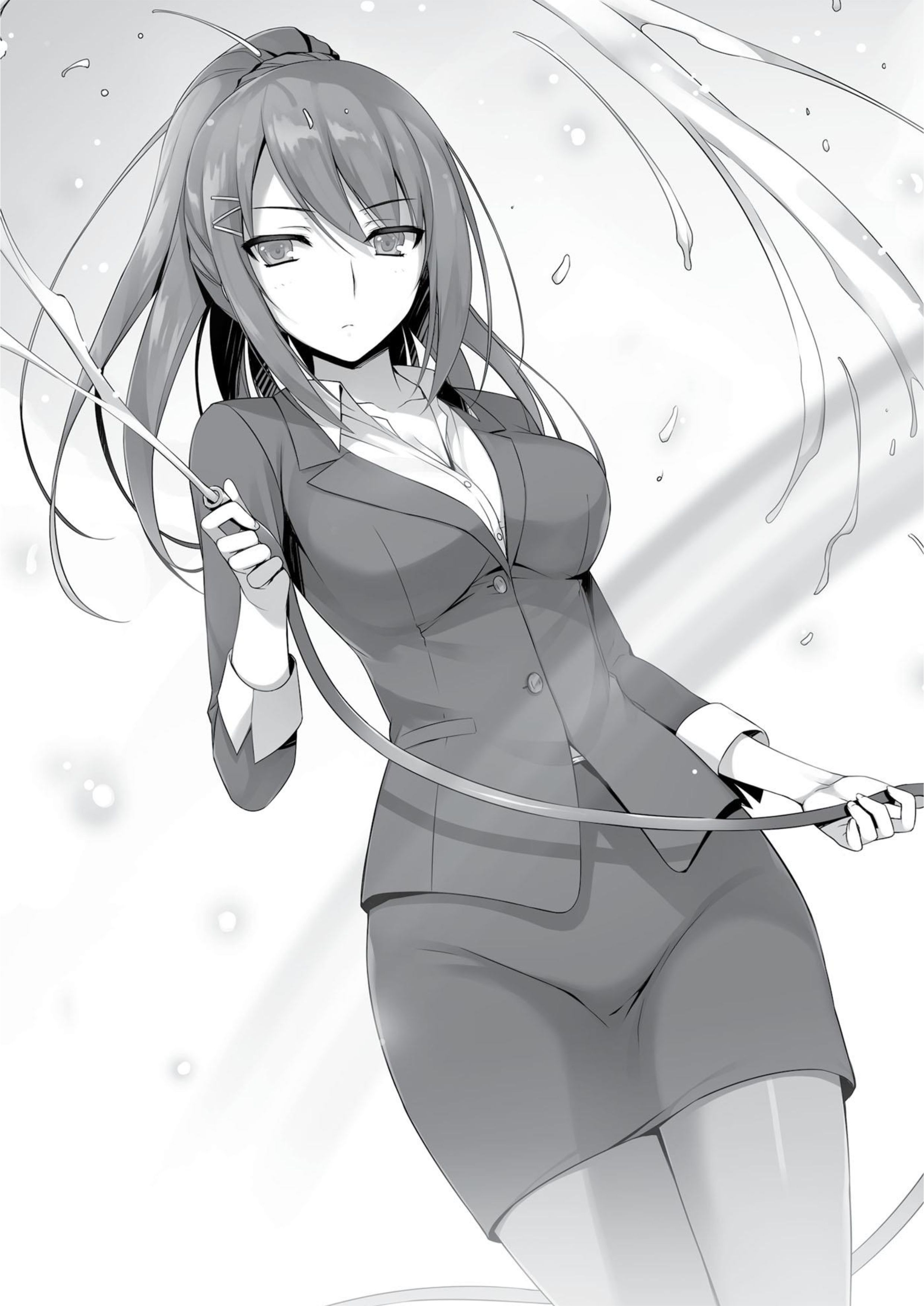 Youkoso Jitsuryoku Shijou Shugi no Kyoushitsu e V5 Illustration - Megumi Novel