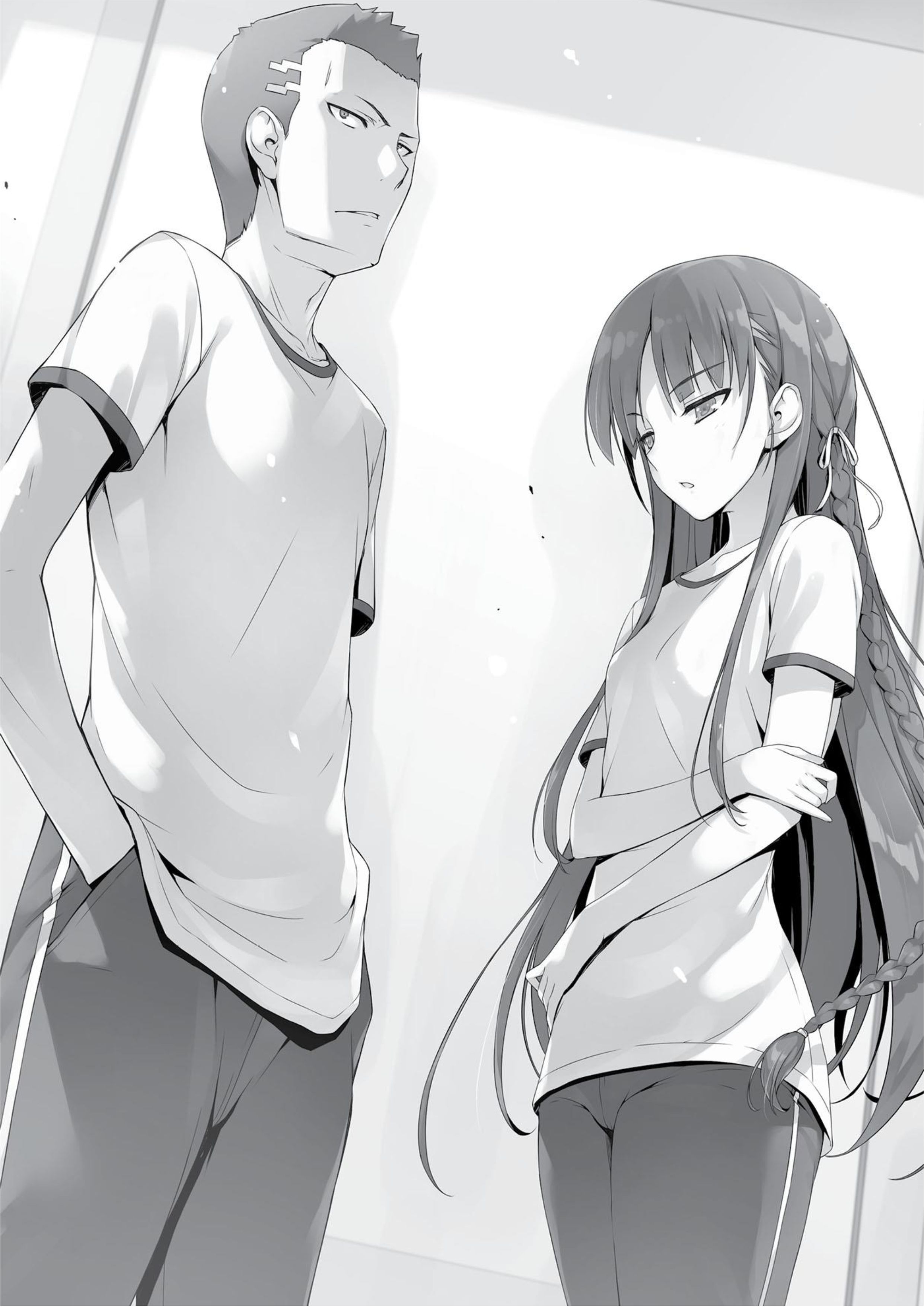 Youkoso Jitsuryoku Shijou Shugi no Kyoushitsu e V5 Illustration - Megumi Novel