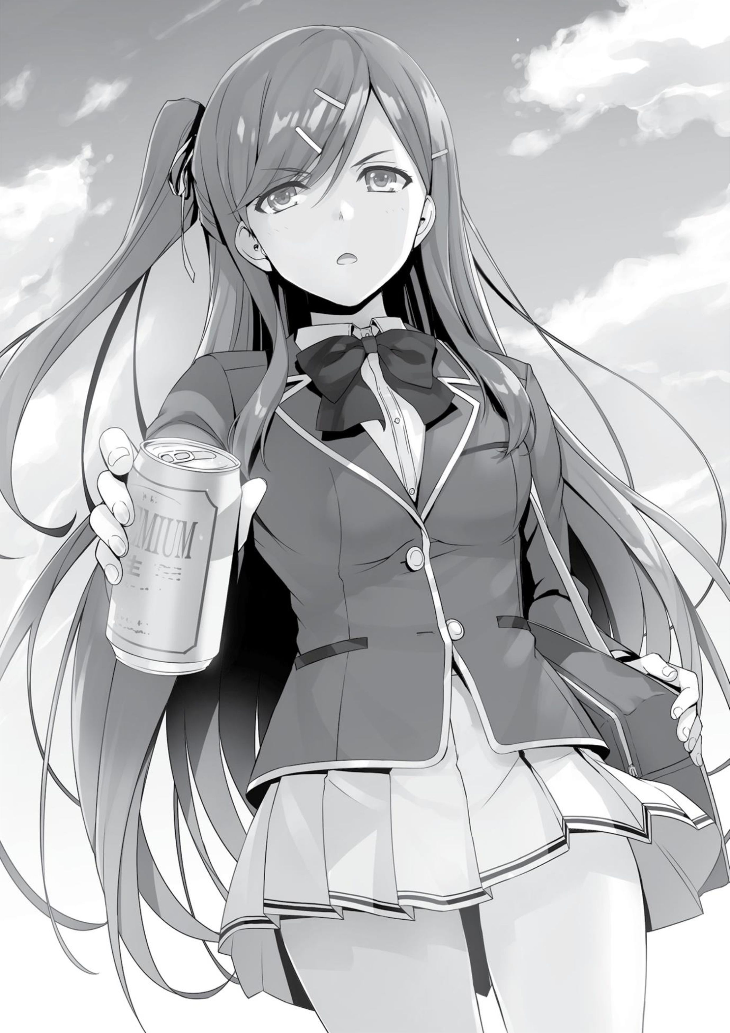 Youkoso Jitsuryoku Shijou Shugi no Kyoushitsu e V9 Illustration - Megumi Novel