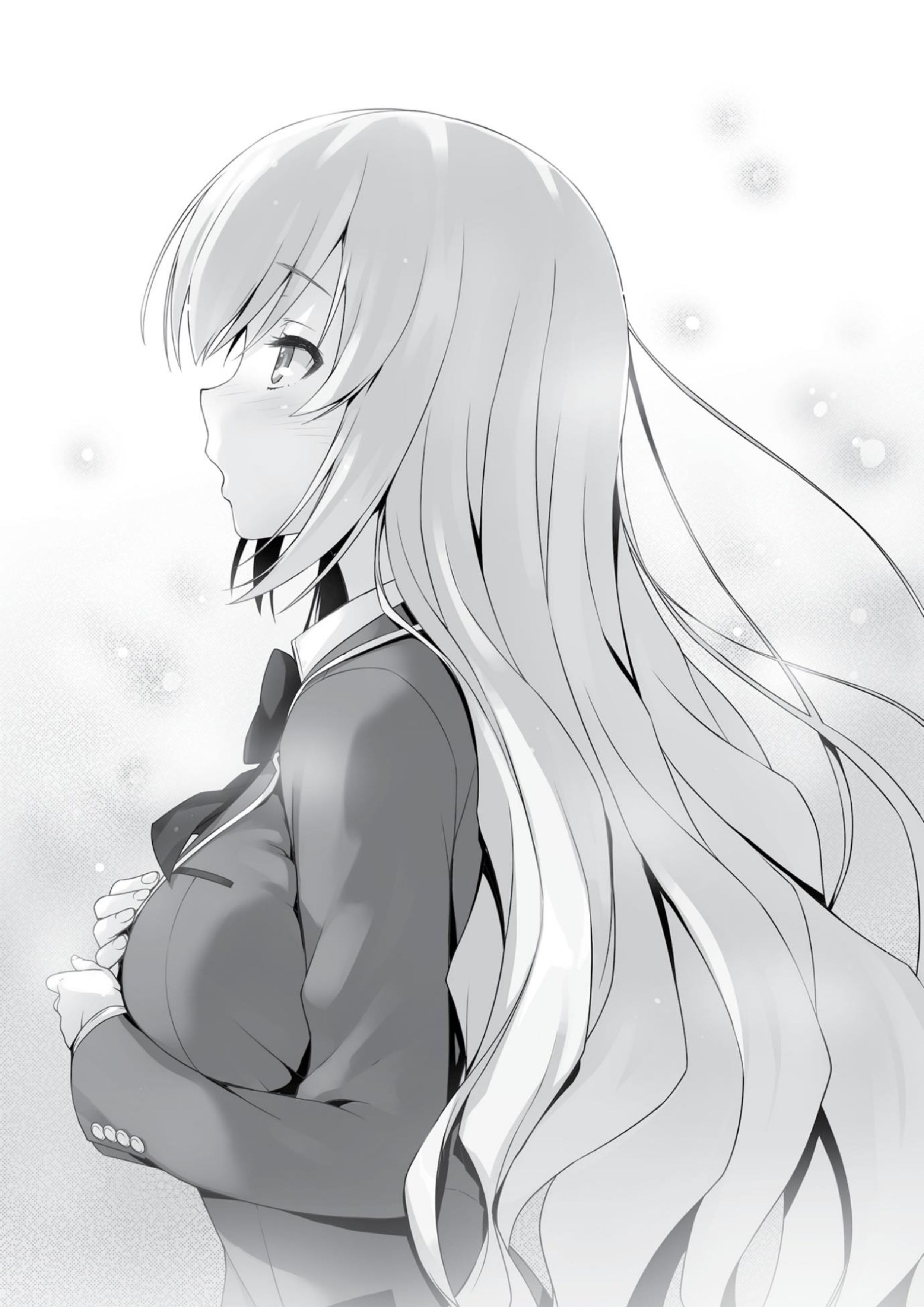 Youkoso Jitsuryoku Shijou Shugi no Kyoushitsu e V9 Illustration - Megumi Novel