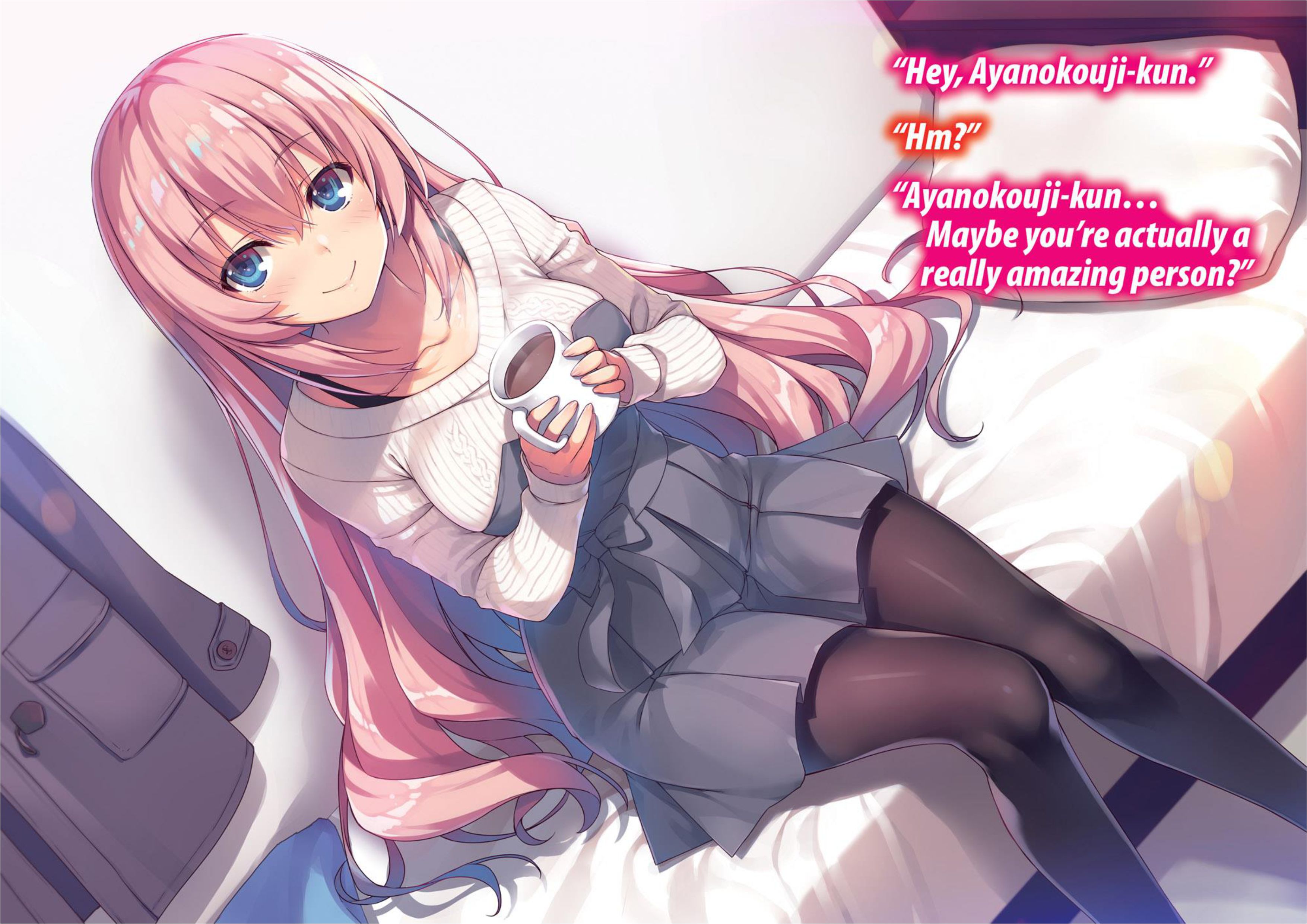 Youkoso Jitsuryoku Shijou Shugi no Kyoushitsu e V10 Illustration - Megumi Novel