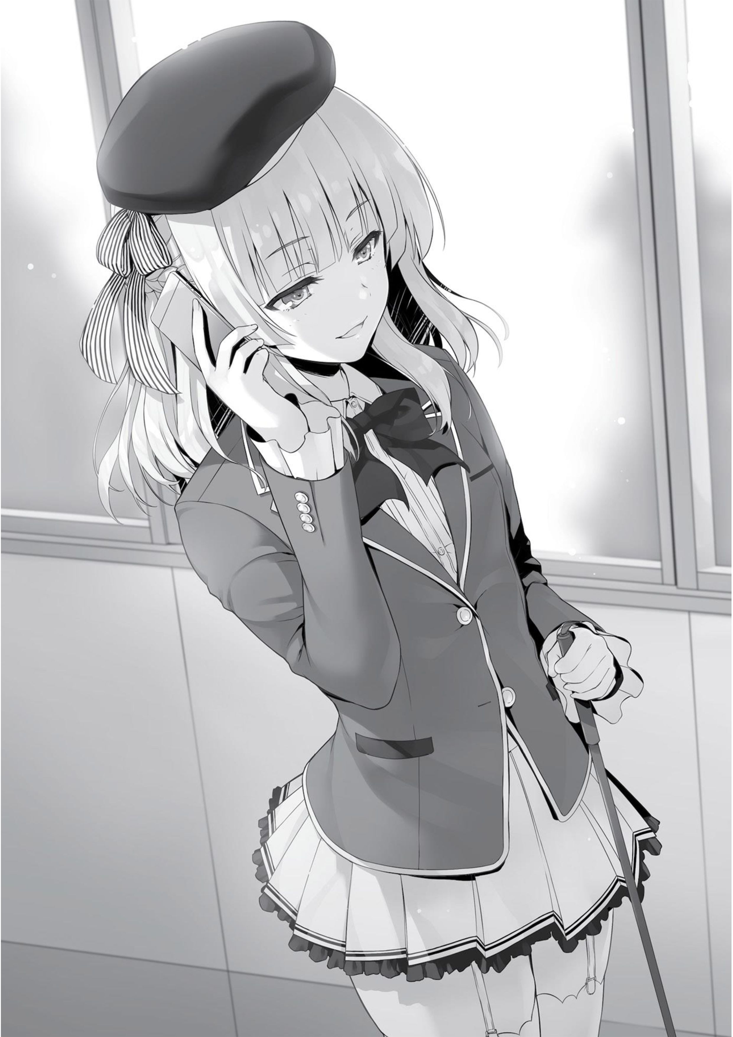 Youkoso Jitsuryoku Shijou Shugi no Kyoushitsu e V10 Illustration - Megumi Novel