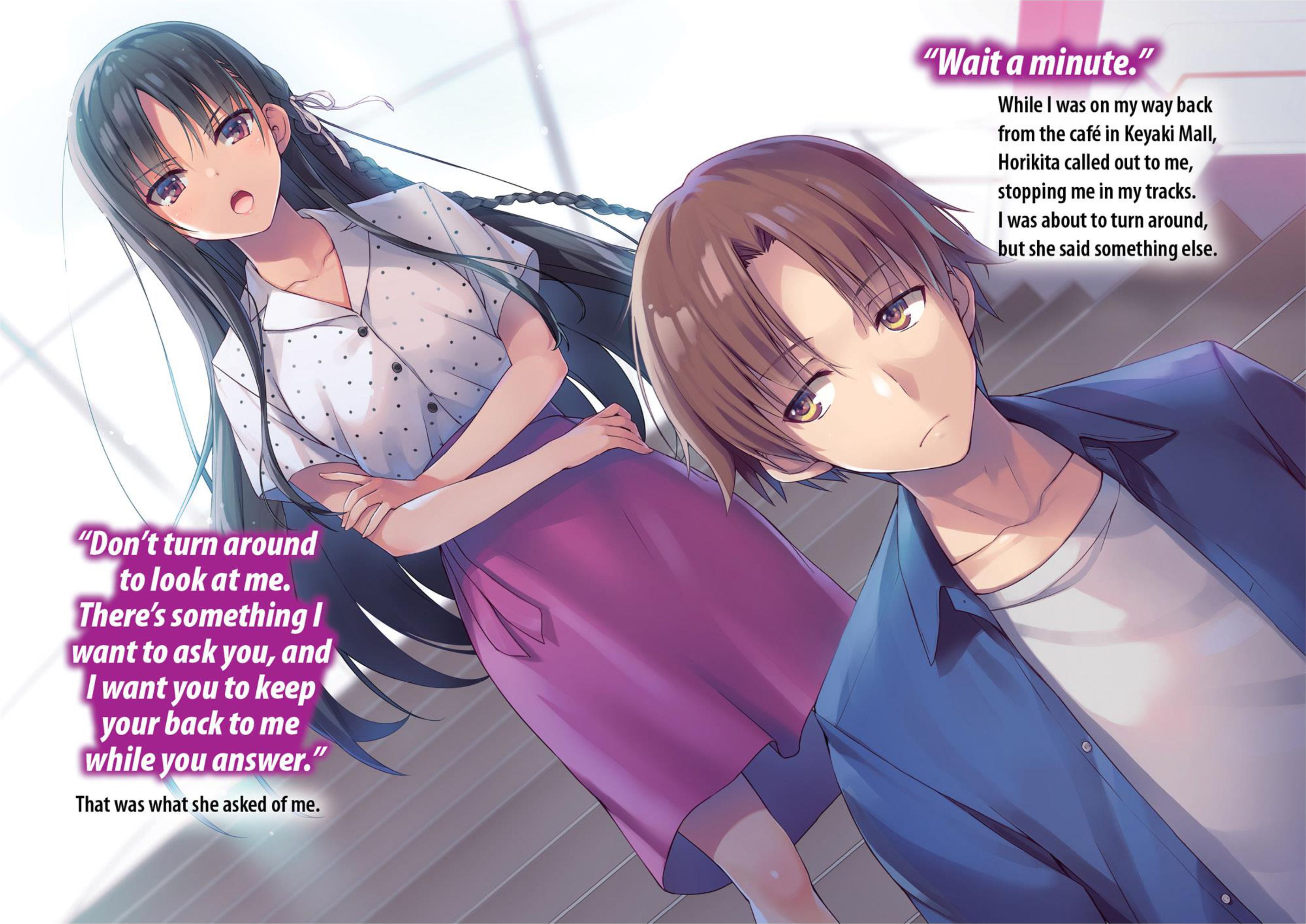 Youkoso Jitsuryoku Shijou Shugi no Kyoushitsu e V11.5 Illustration - Megumi Novel