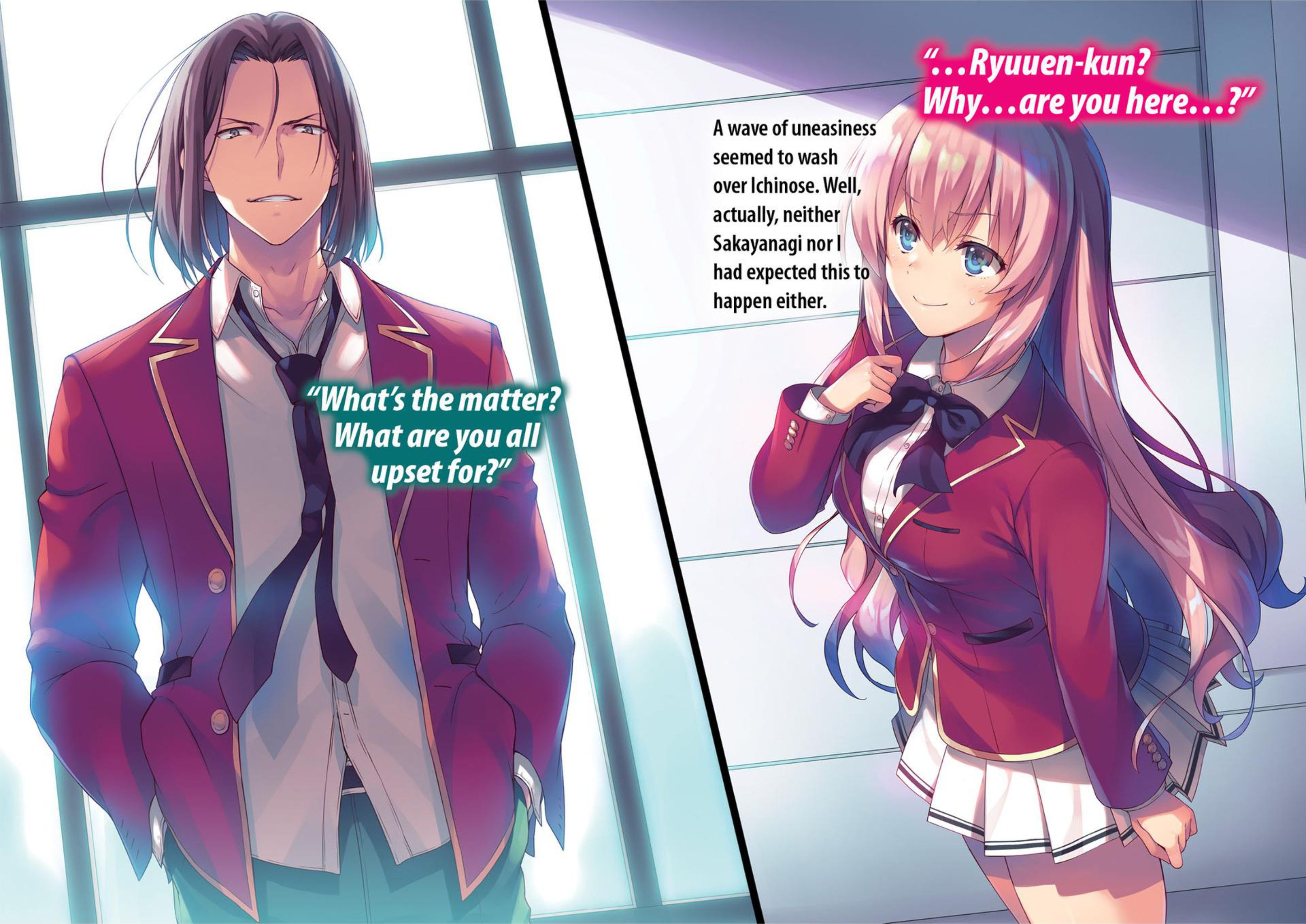Youkoso Jitsuryoku Shijou Shugi no Kyoushitsu e V11 Illustration - Megumi Novel