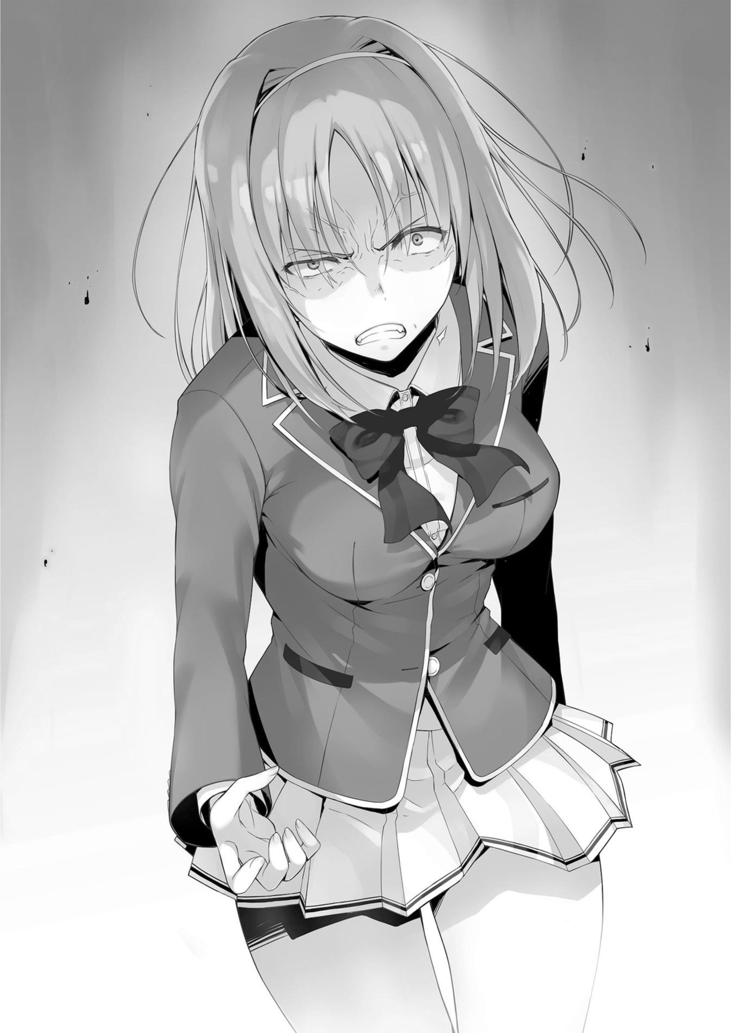 Youkoso Jitsuryoku Shijou Shugi no Kyoushitsu e V11 Illustration - Megumi Novel
