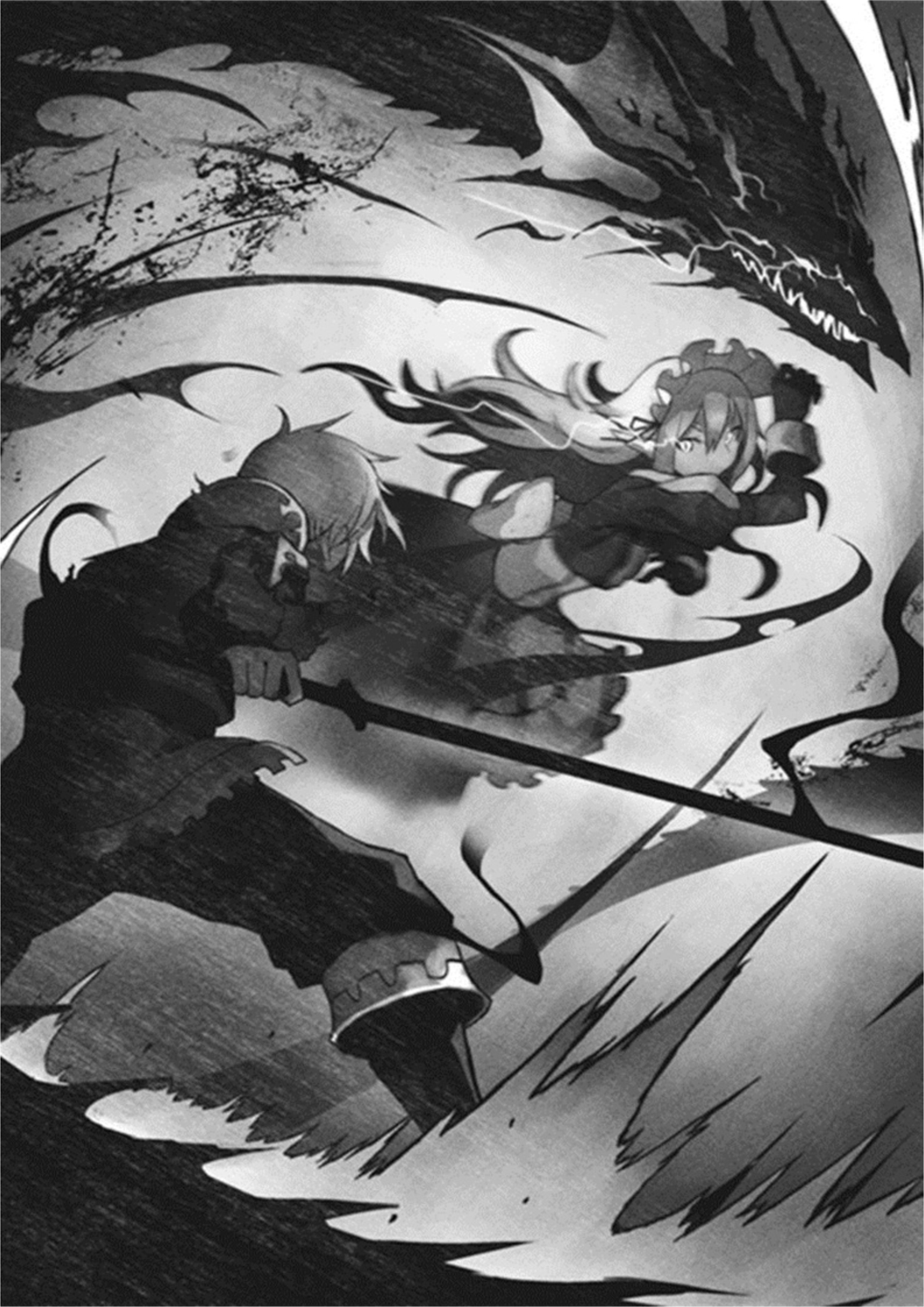 Zensei wa Ken Mikado V1 Illustration - Megumi Novel