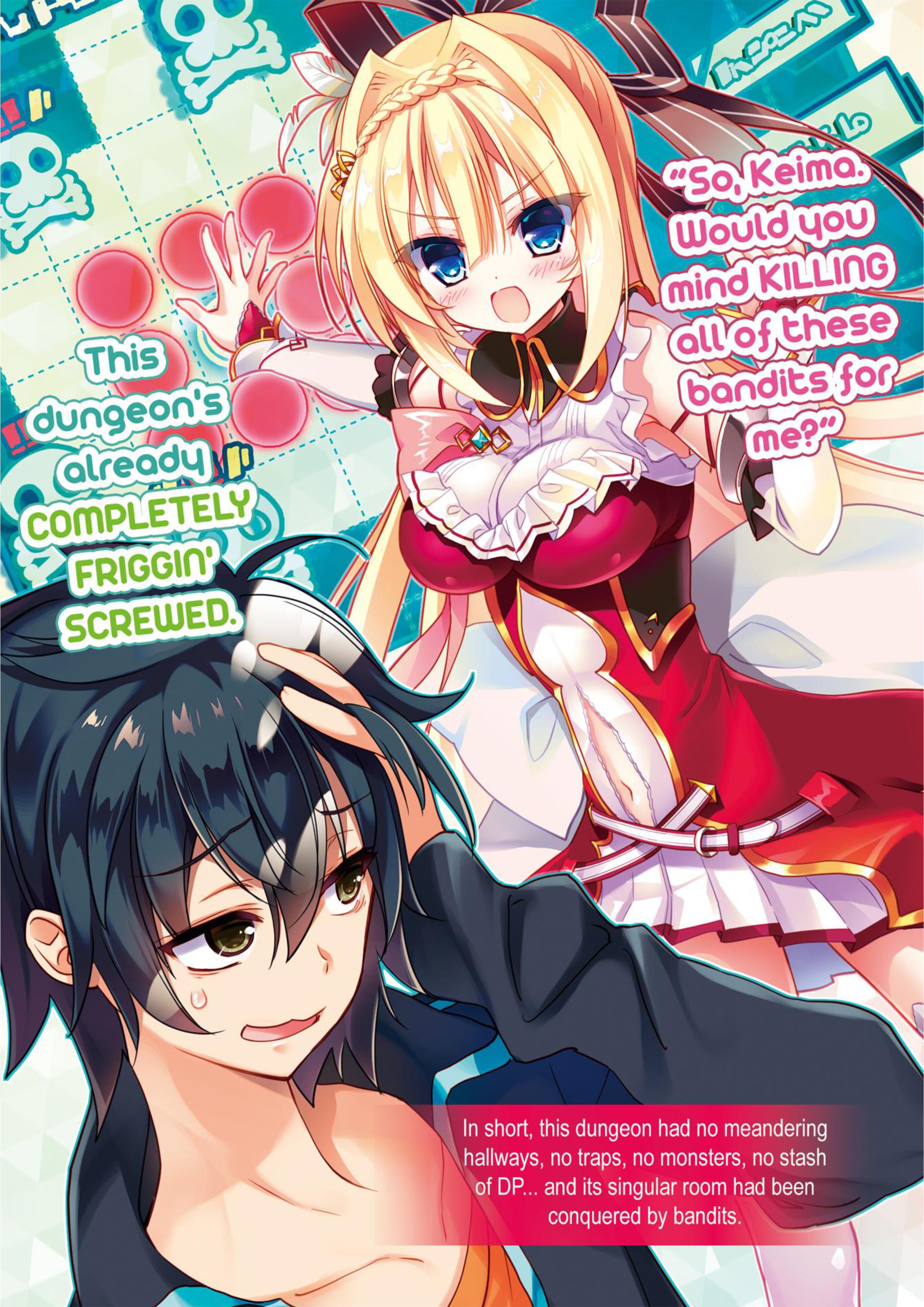 Zettai ni Hatarakitakunai Dungeon Master ga Damin wo Musaboru made V1 Illustration - Megumi Novel