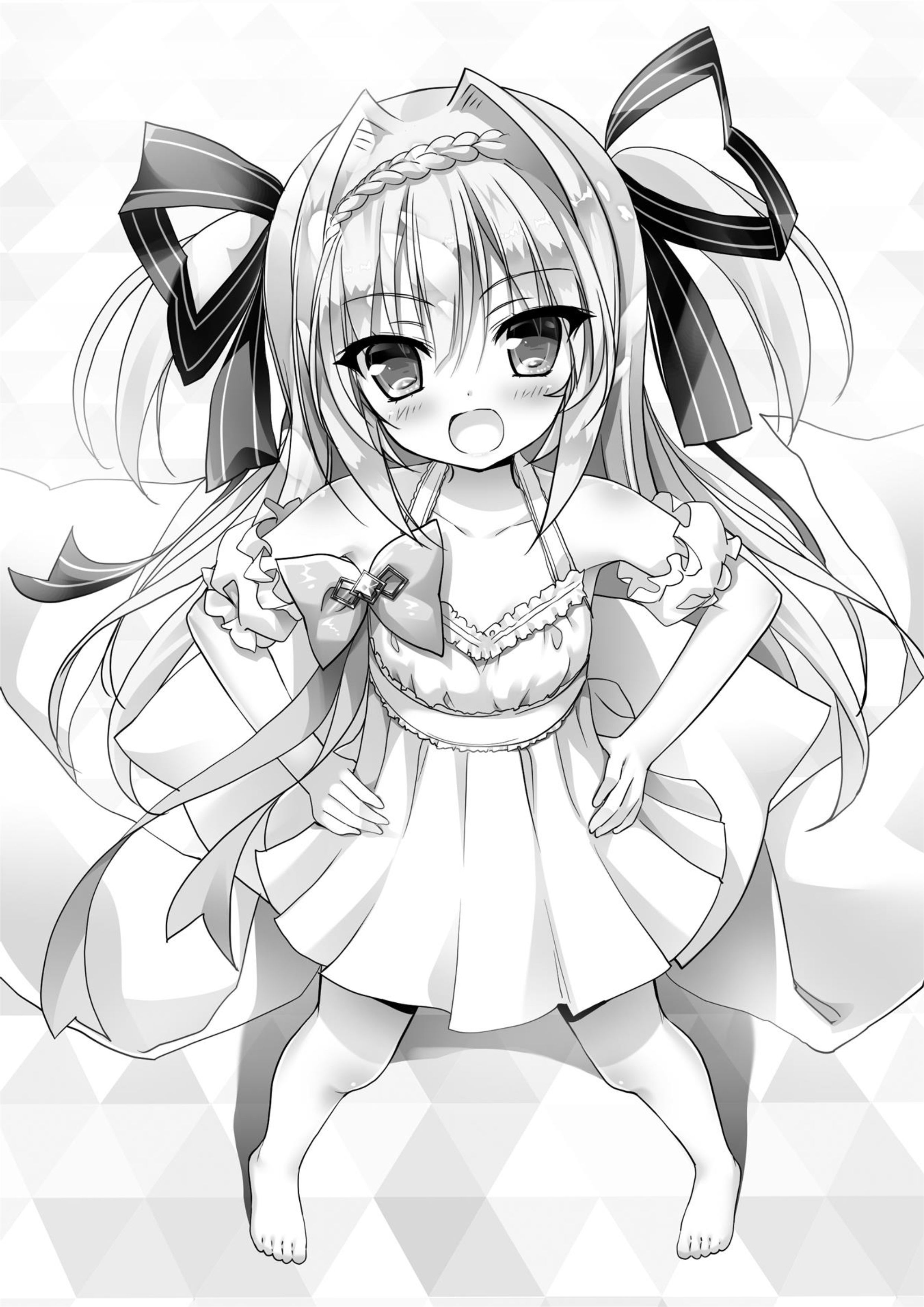 Zettai ni Hatarakitakunai Dungeon Master ga Damin wo Musaboru made V1 Illustration - Megumi Novel