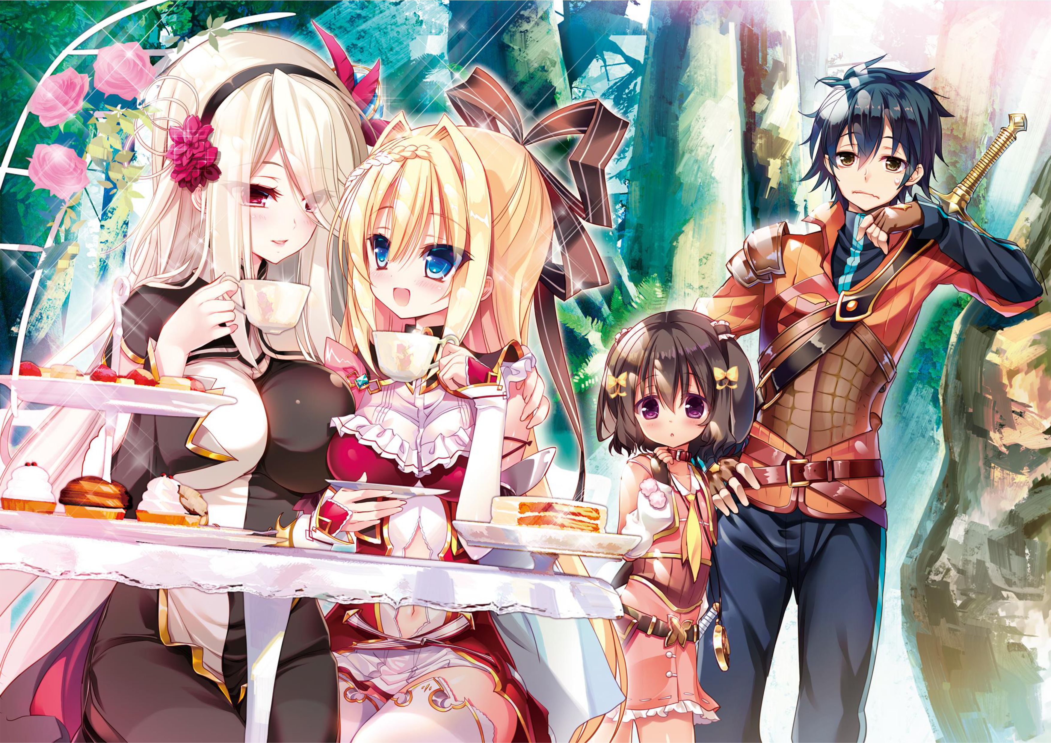 Zettai ni Hatarakitakunai Dungeon Master ga Damin wo Musaboru made V1 Illustration - Megumi Novel