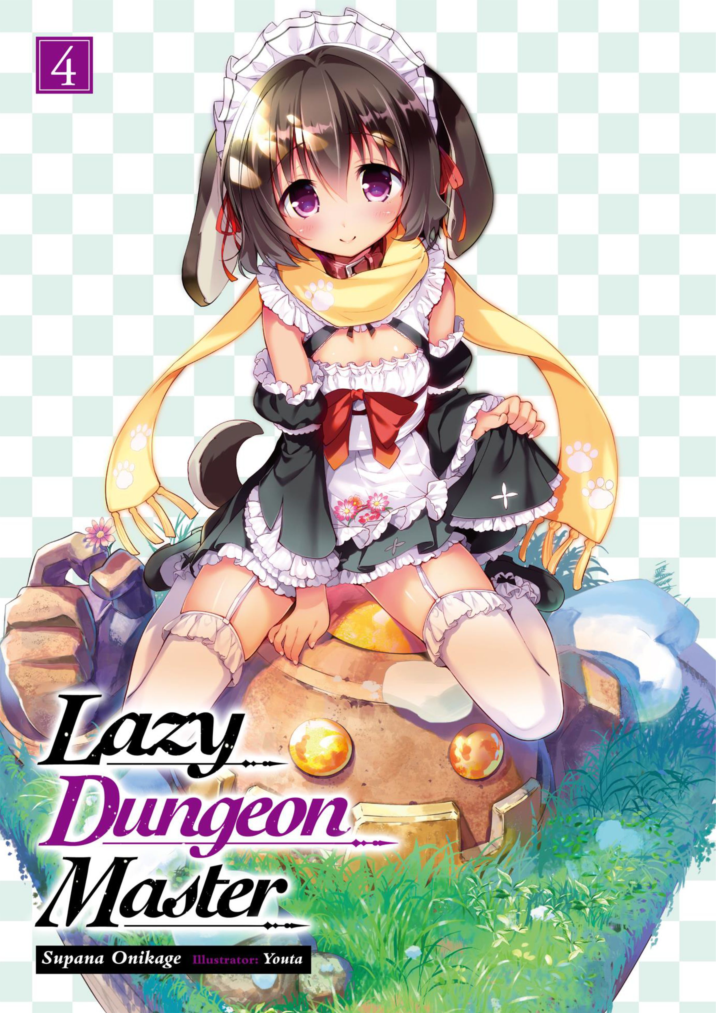 Zettai ni Hatarakitakunai Dungeon Master ga Damin wo Musaboru made V4 Illustration - Megumi Novel