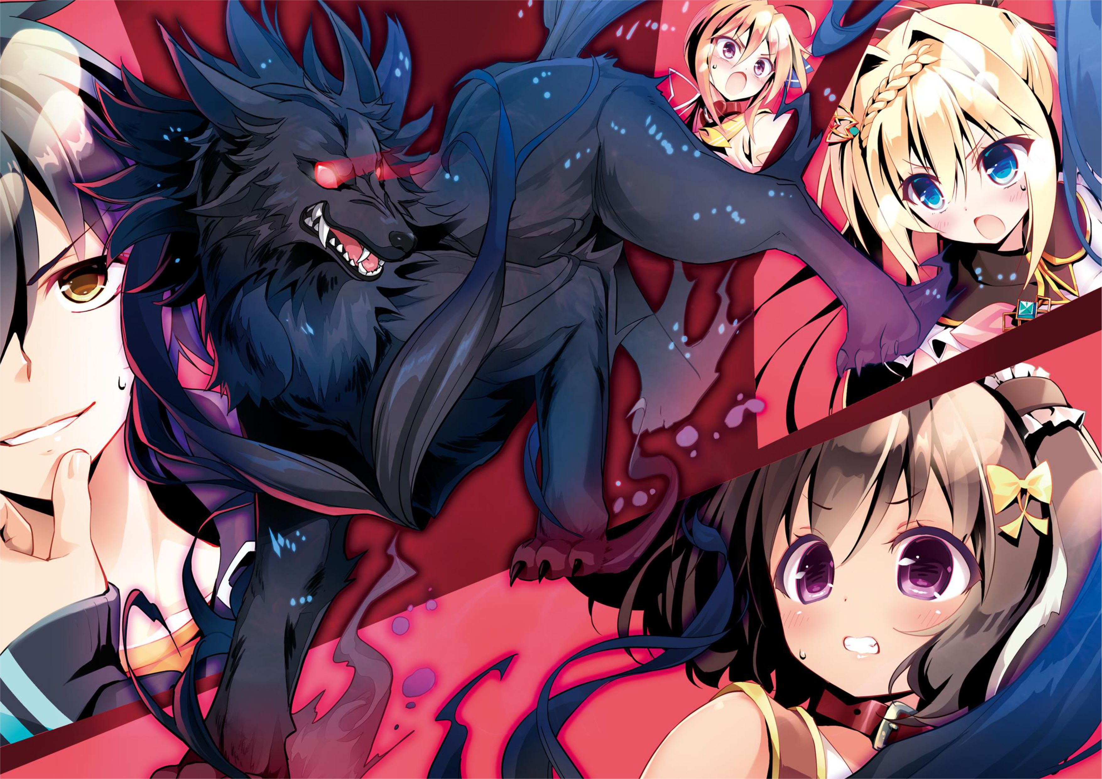 Zettai ni Hatarakitakunai Dungeon Master ga Damin wo Musaboru made V4 Illustration - Megumi Novel