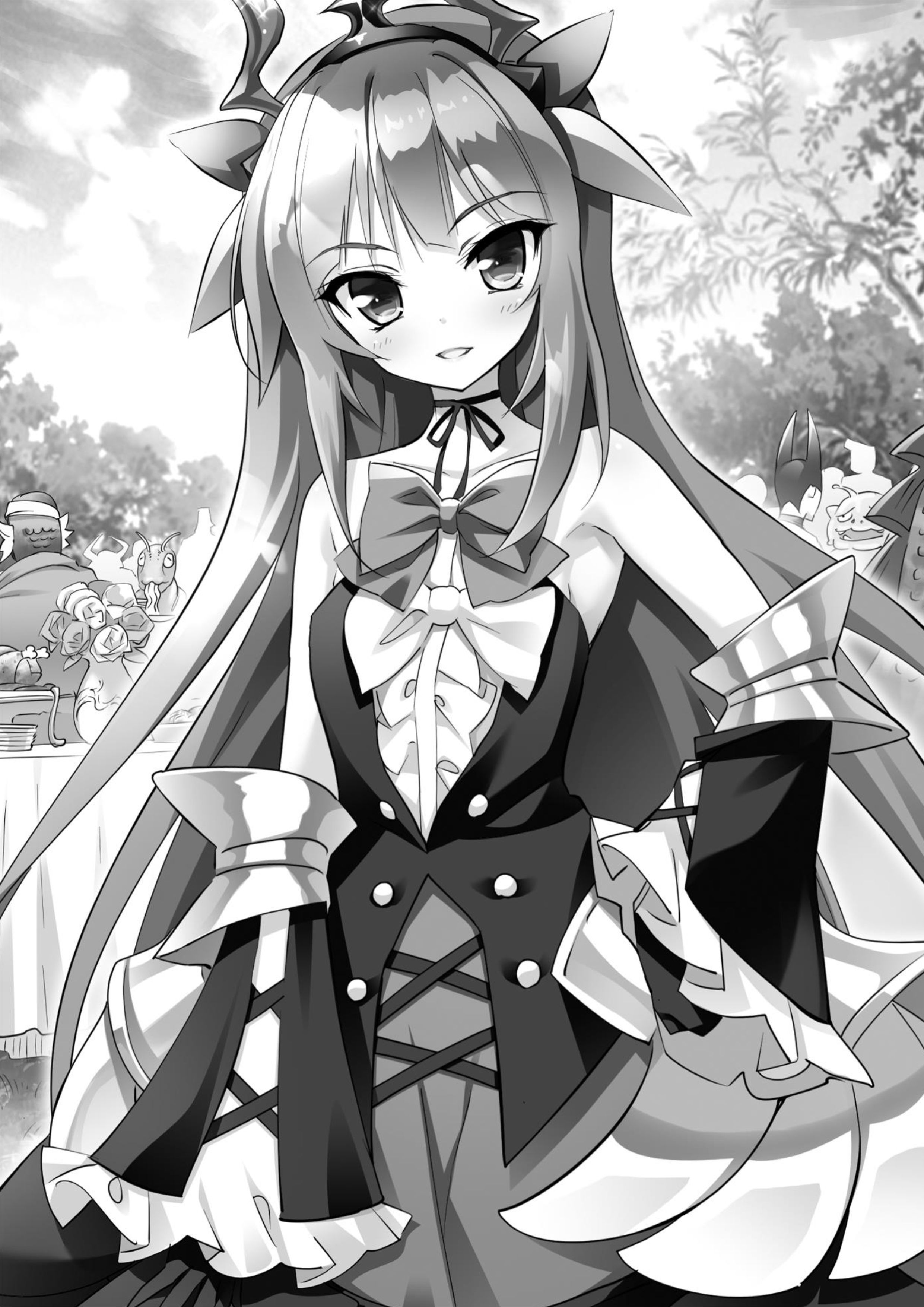 Zettai ni Hatarakitakunai Dungeon Master ga Damin wo Musaboru made V5 Illustration - Megumi Novel