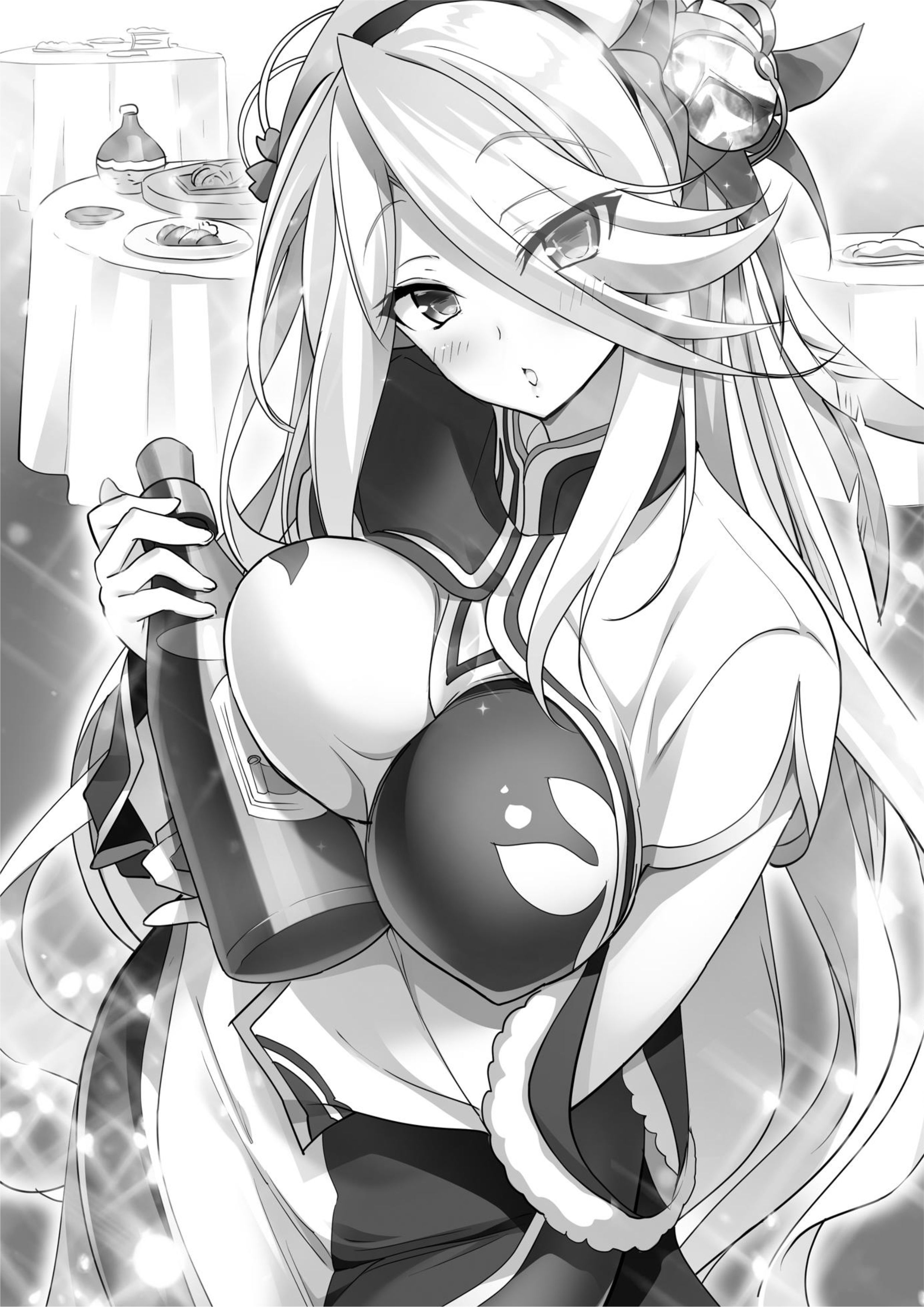 Zettai ni Hatarakitakunai Dungeon Master ga Damin wo Musaboru made V5 Illustration - Megumi Novel