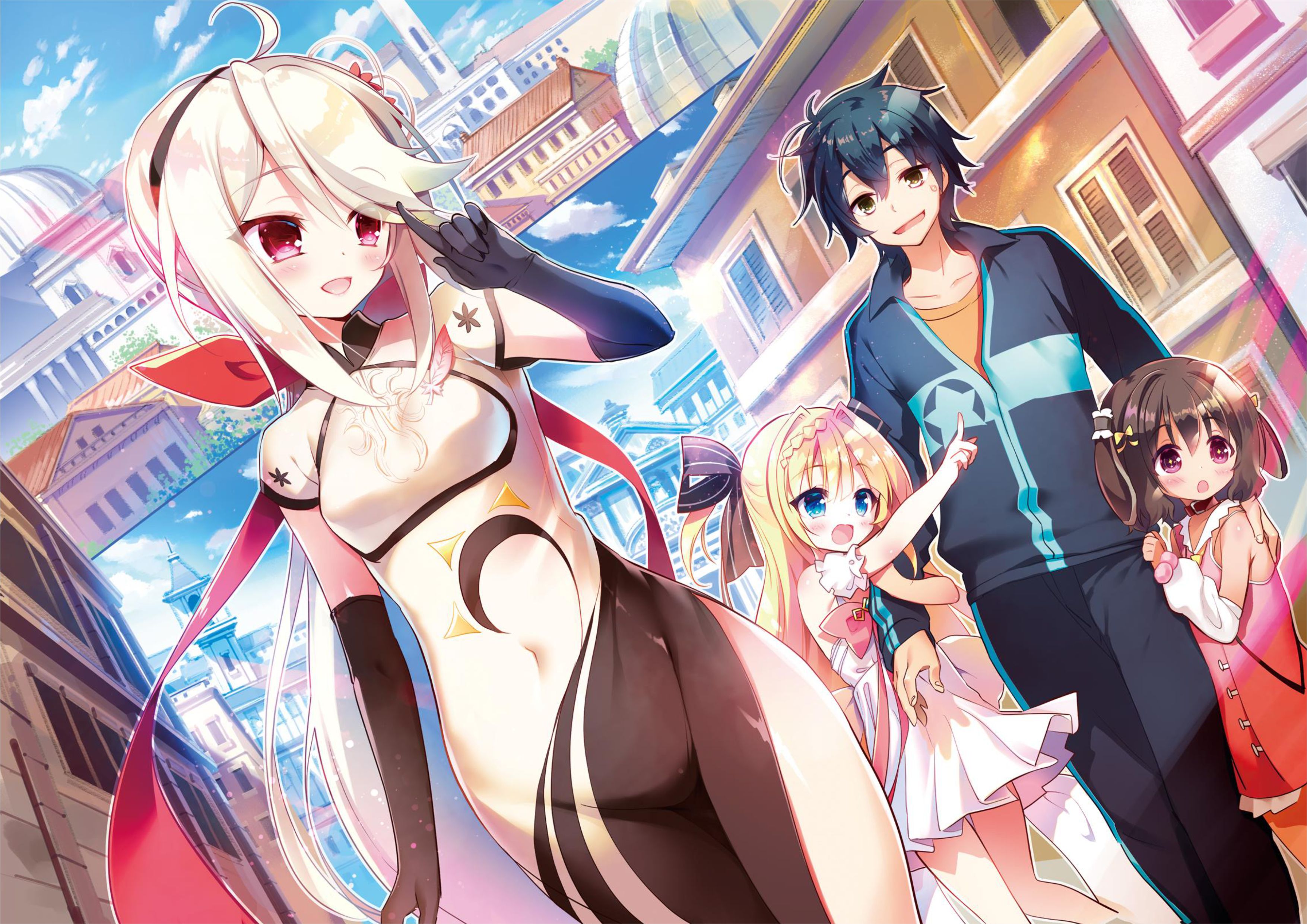 Zettai ni Hatarakitakunai Dungeon Master ga Damin wo Musaboru made V5 Illustration - Megumi Novel