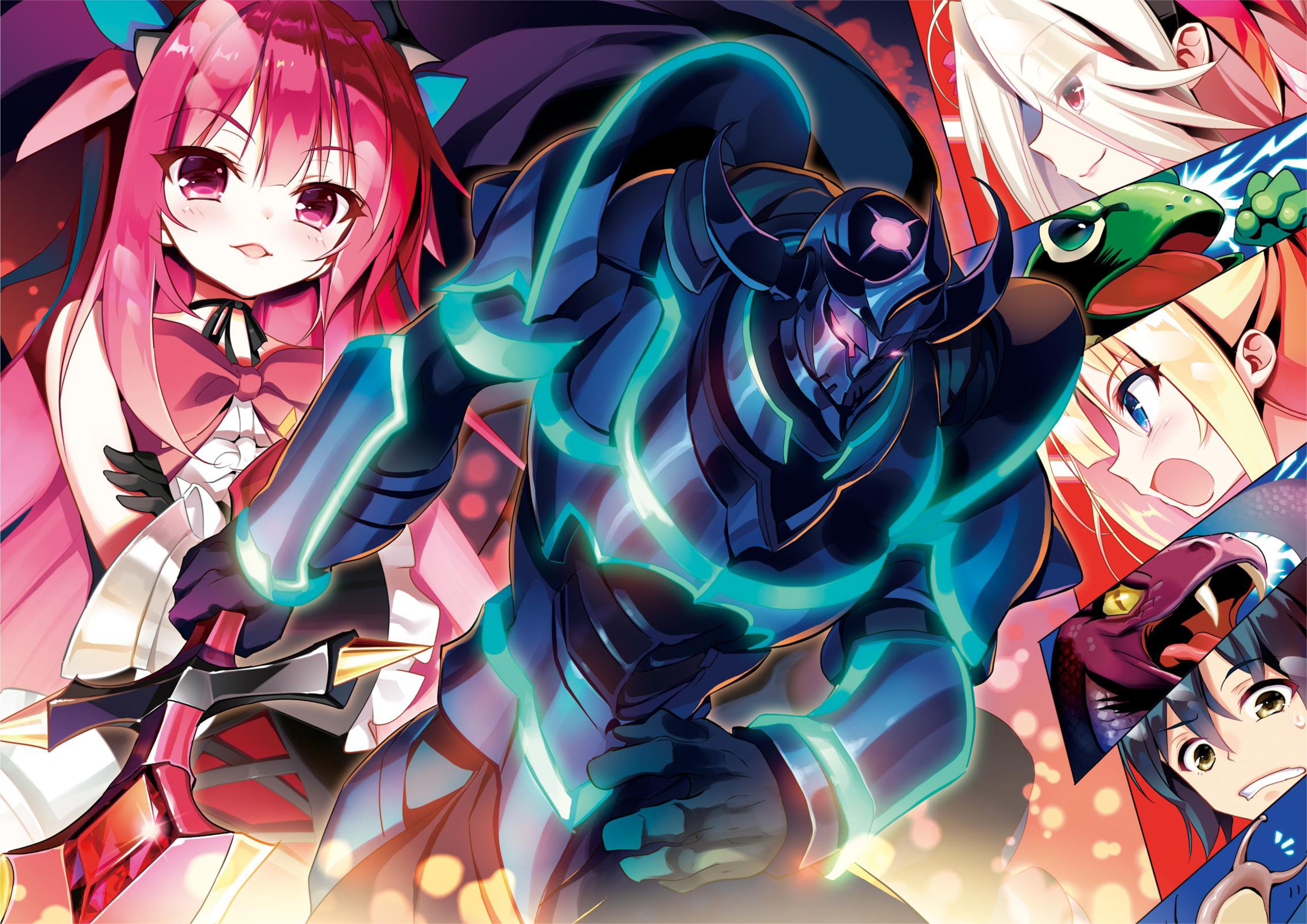 Zettai ni Hatarakitakunai Dungeon Master ga Damin wo Musaboru made V5 Illustration - Megumi Novel