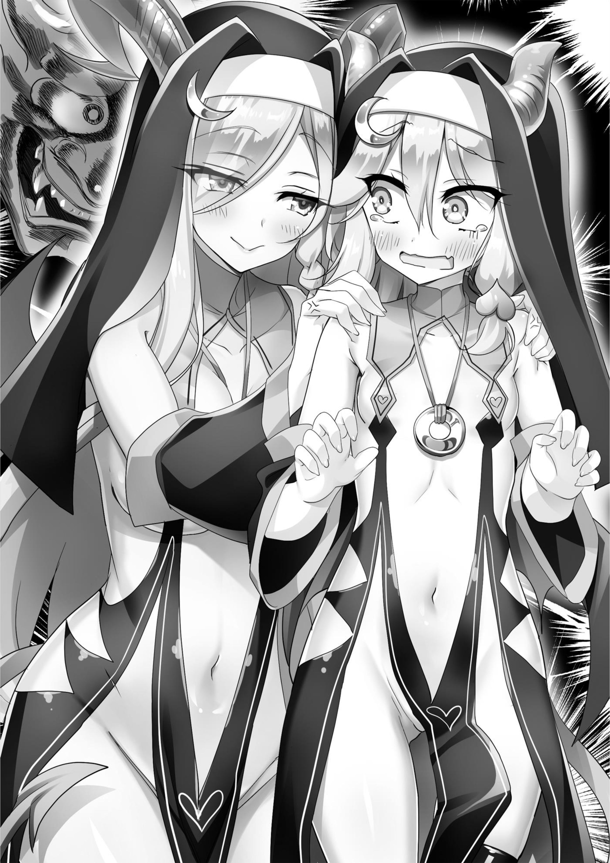 Zettai ni Hatarakitakunai Dungeon Master ga Damin wo Musaboru made V8 Illustration - Megumi Novel