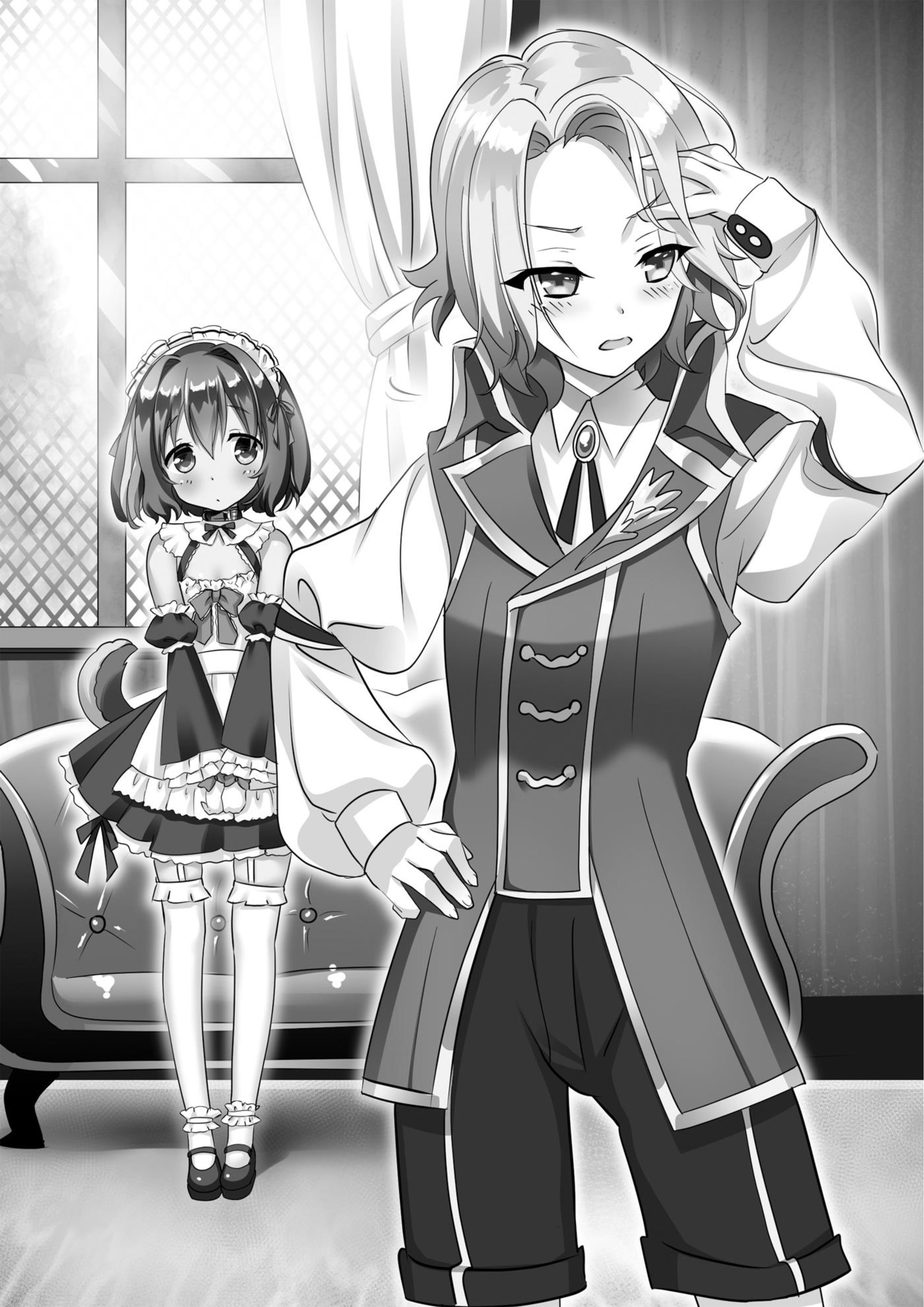 Zettai ni Hatarakitakunai Dungeon Master ga Damin wo Musaboru made V12 Illustration - Megumi Novel