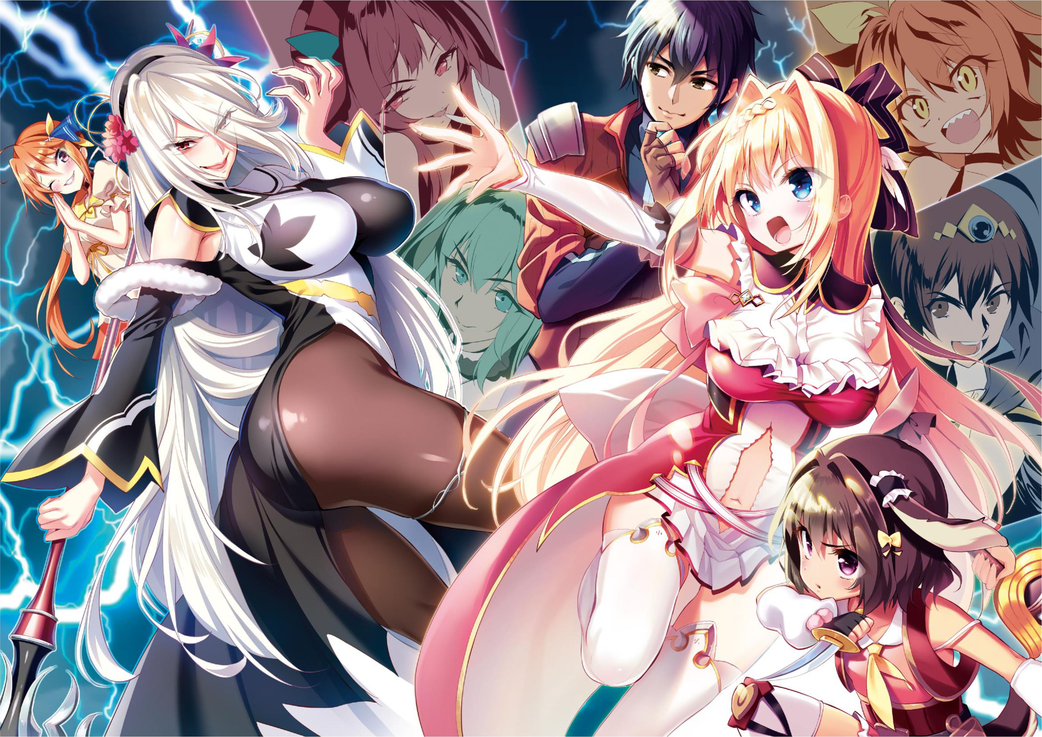 Zettai ni Hatarakitakunai Dungeon Master ga Damin wo Musaboru made V17 Illustration - Megumi Novel