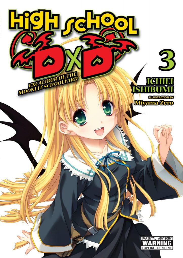 Dxd Script High School DxD V3 Illustration - Megumi Novel